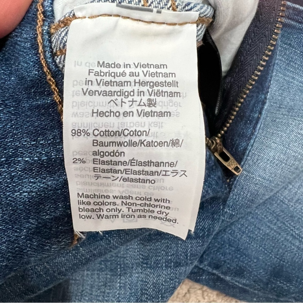 Madewell Distressed 9” High Rise Skinny Jeans Women’s Size 27 - Picture 8 of 10